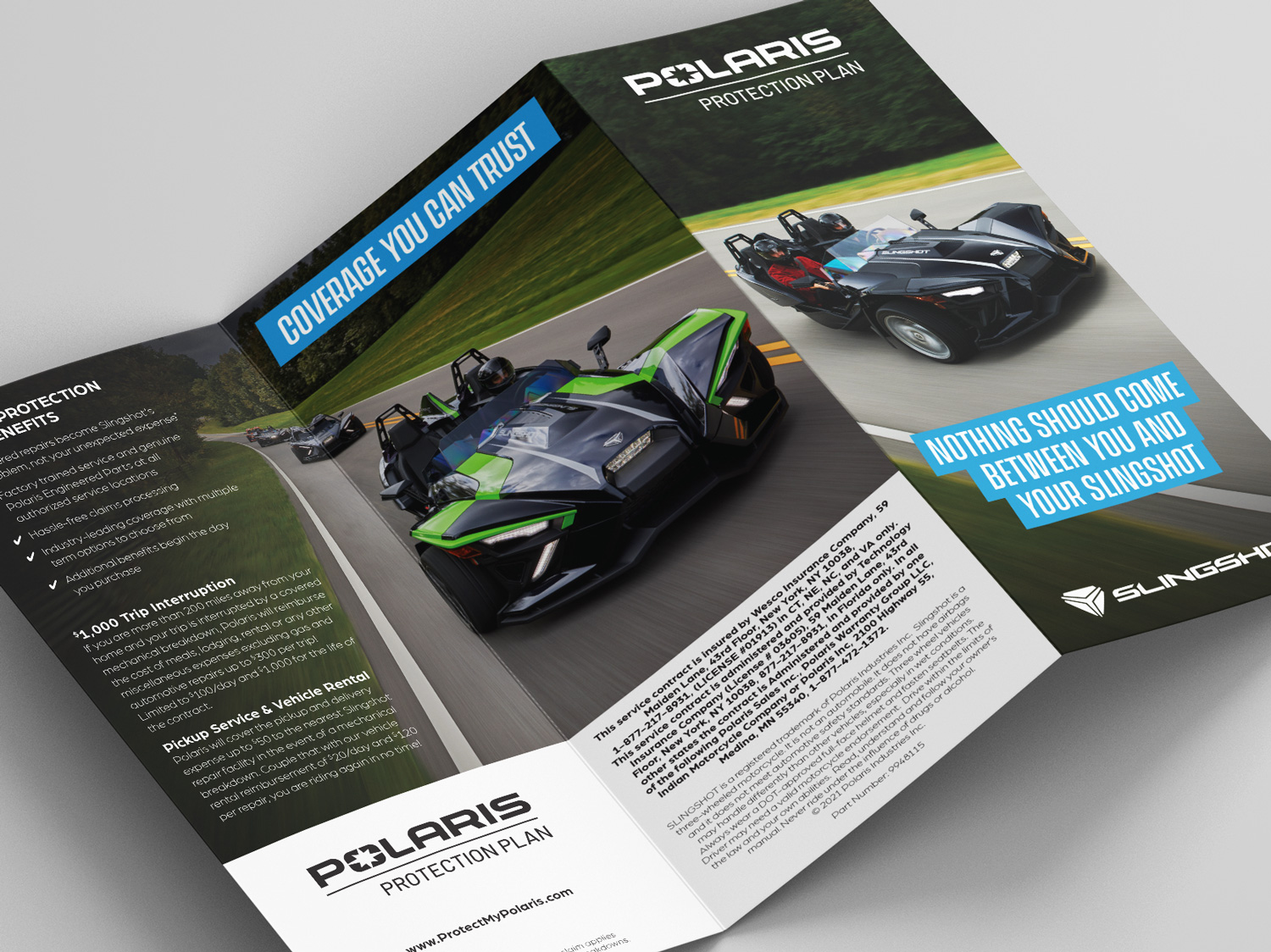 Slingshot Polaris Protection Plan Pamphlet