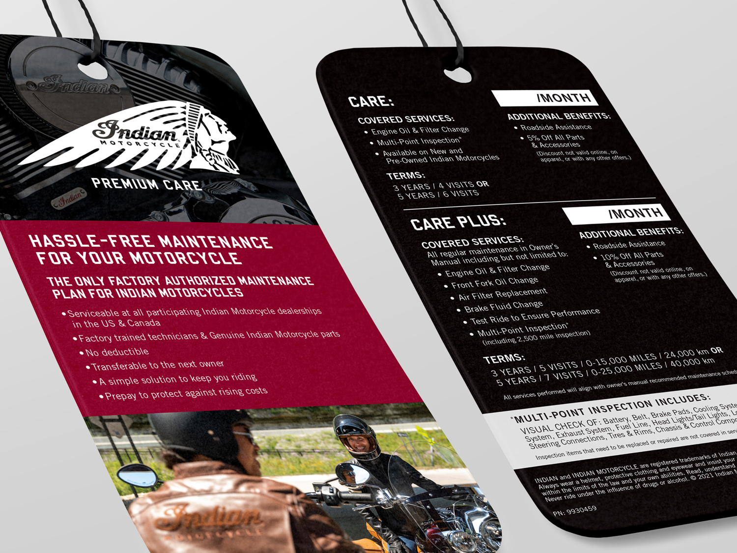 Indian Motorcycle Premium Care