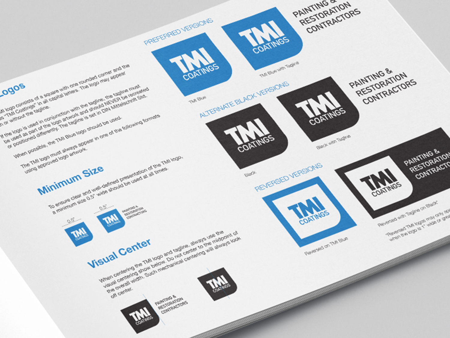 TMI Coatings Brand Standards