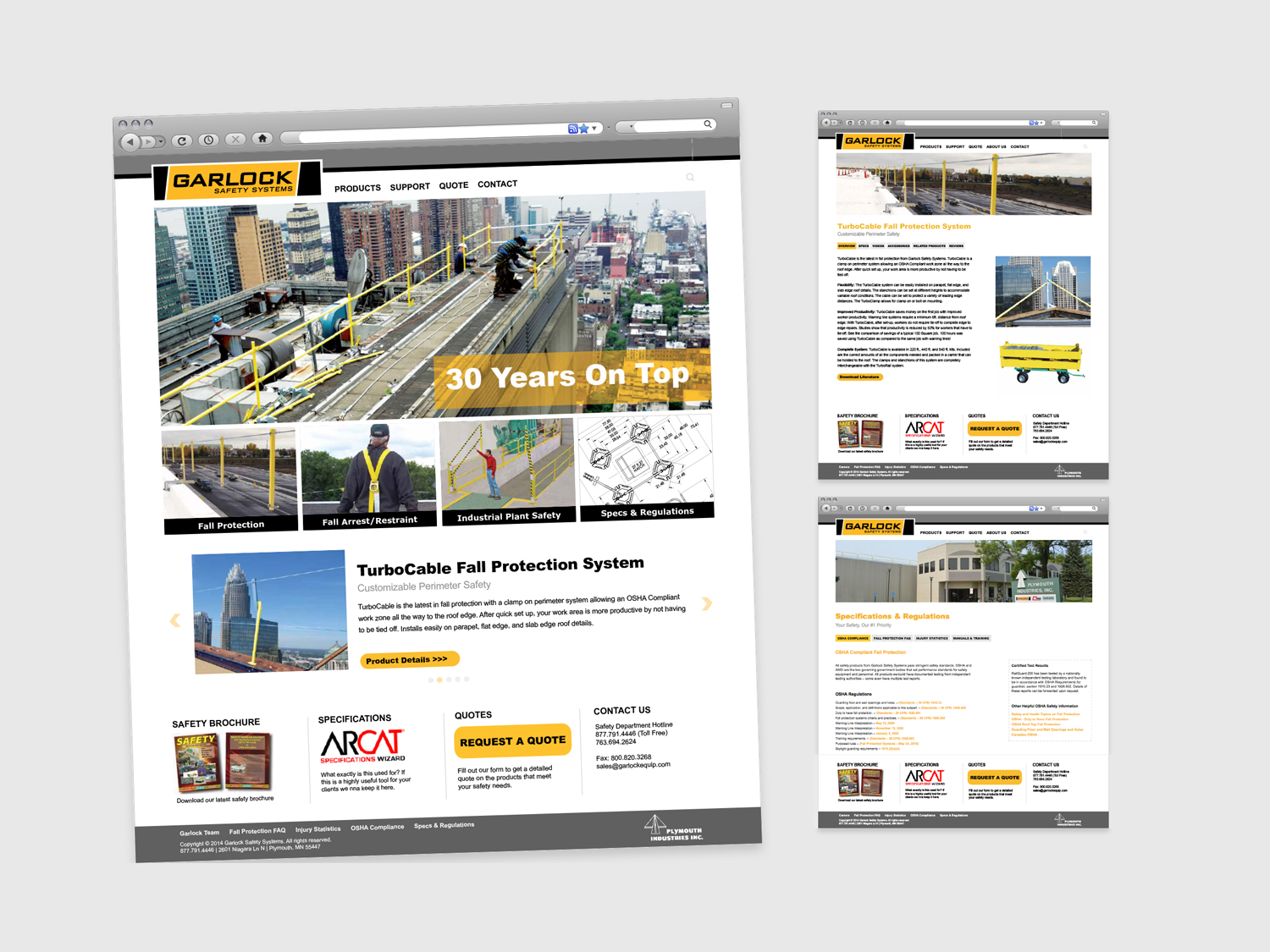 Garlock Safety Website